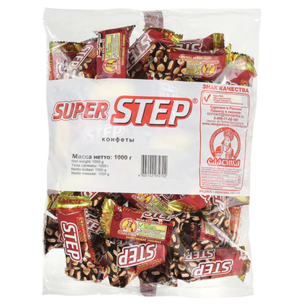 Конфеты Славянка Super step, 1кг Конфеты Славянка Super step, 1кг