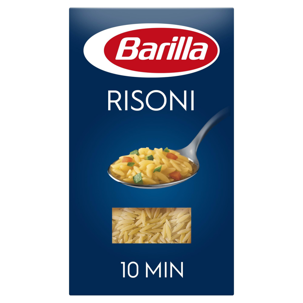 Макаронные изделия Barilla Risoni n.26 из твёрдых сортов пшеницы, 450г
