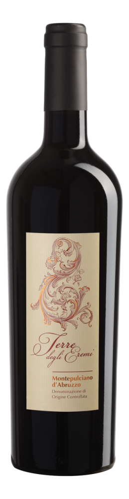 Вино Terre Degli Eremi Montepulciano d'Abruzzo красное сухое, 0.75л