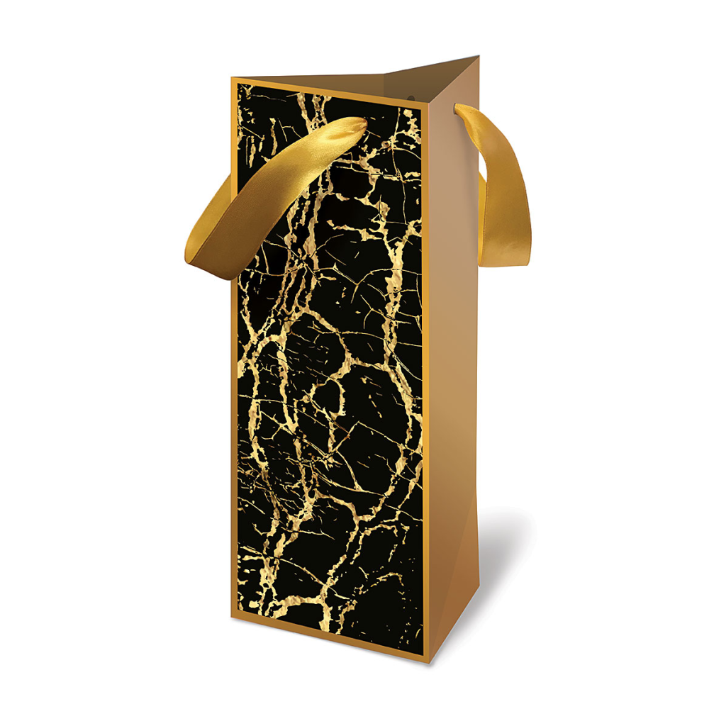 Пакет подарочный под бутылку Std