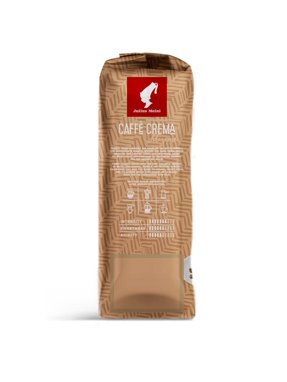 Кофе Julius Meinl Caf? Crema в зернах 1 кг