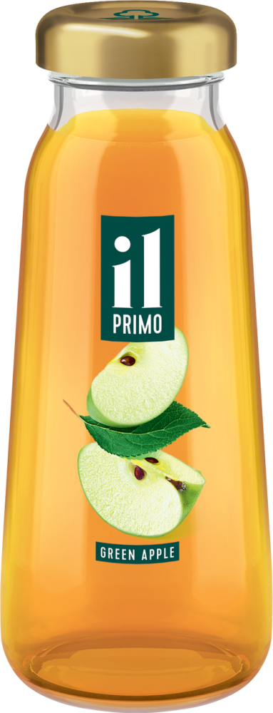 Сок IL Primo Яблоко восстановленный осветленный, 200мл
