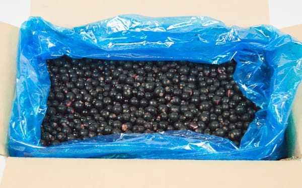 Смородина черная быстрозамороженная, 10кг