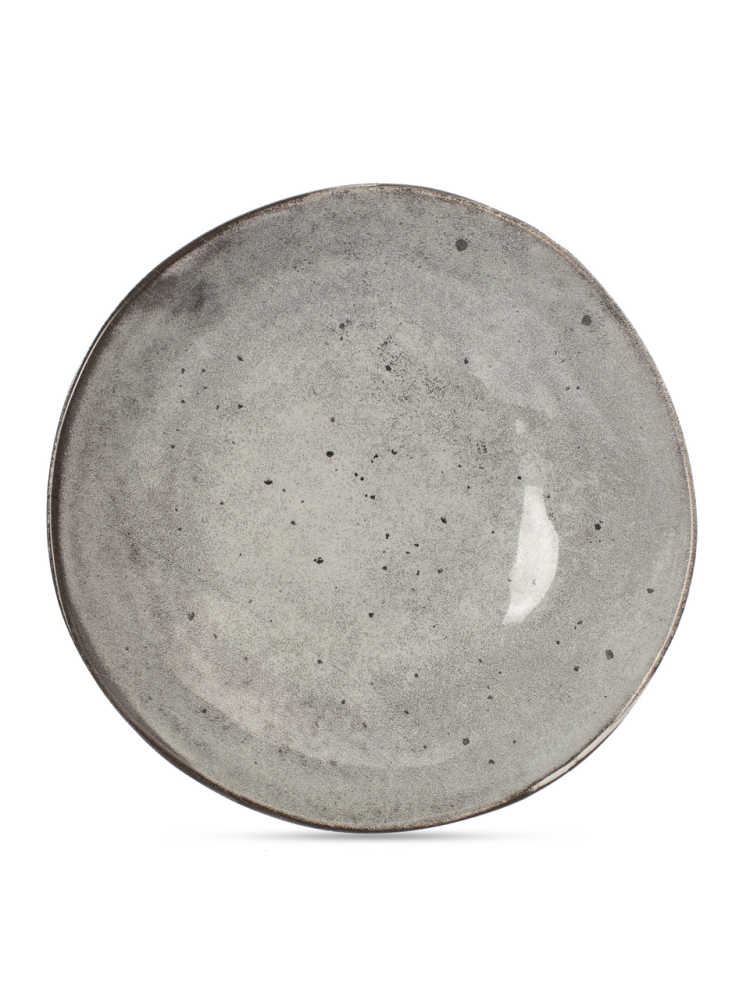 Тарелка Fioretta Stone Dark суповая, 22см