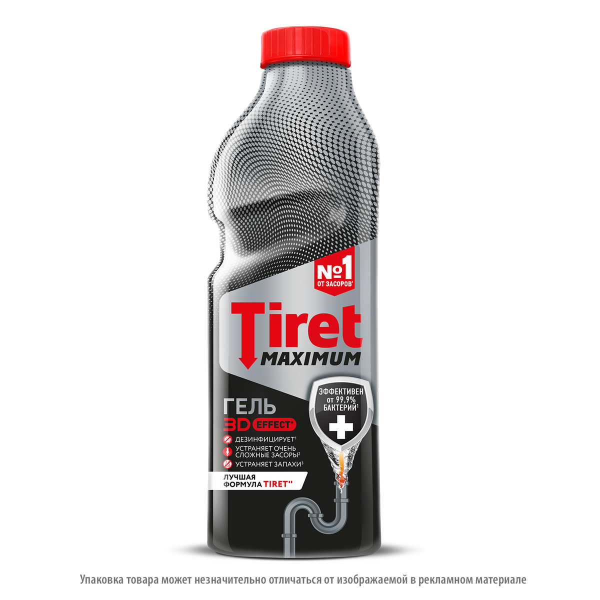 Средство для прочистки труб Tiret Maximum, 850мл