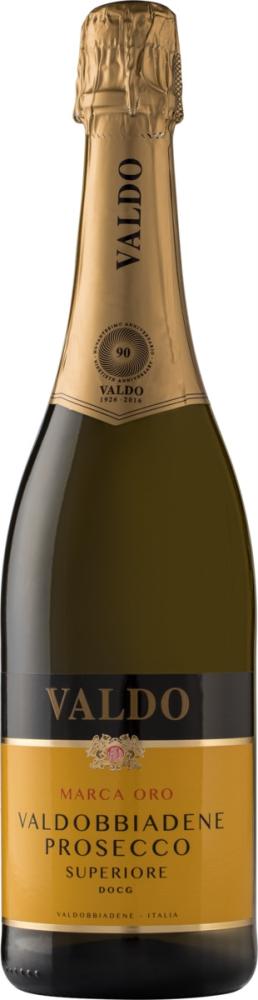 Вино игристое Valdo Prosecco Valdobbiadene Marca Oro белое брют, 0.75л