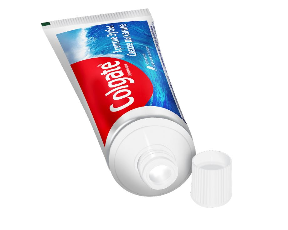 Зубная паста Colgate крепкие зубы и свежее дыхание, 100мл Зубная паста Colgate крепкие зубы и свежее дыхание, 100мл