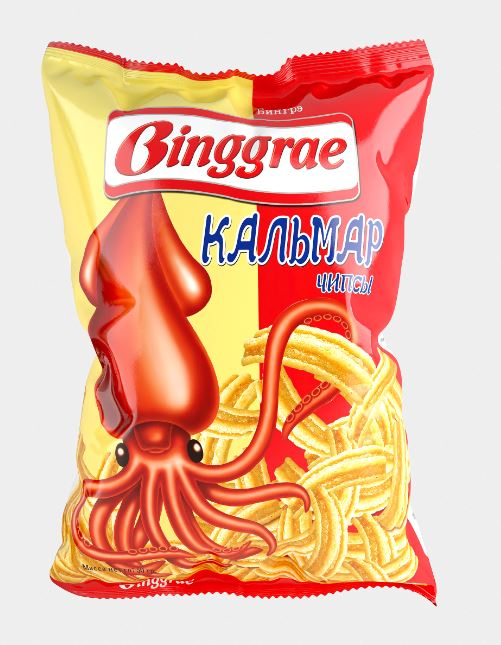 Чипсы Binggrae кальмар, 50г