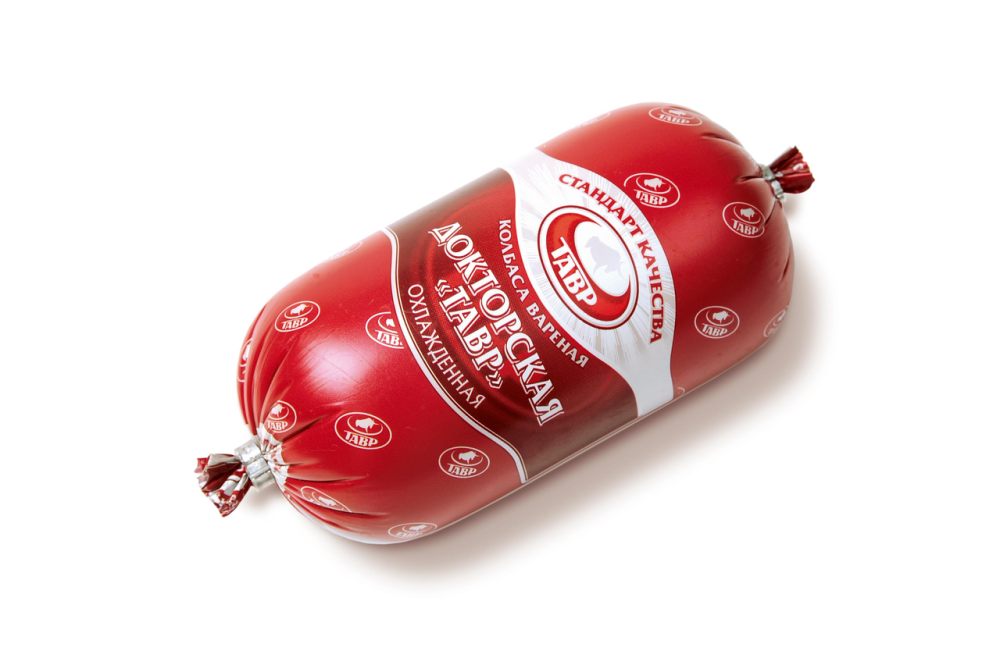 Колбаса Тавр Докторская вареная, 500г