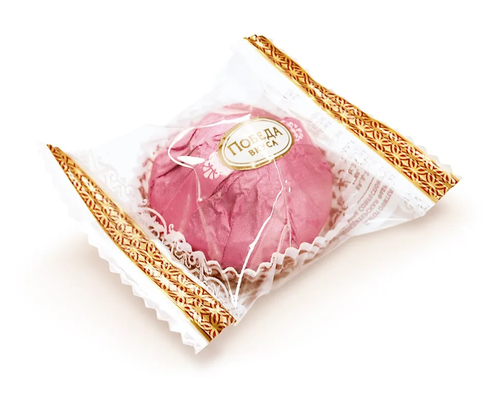 Конфеты Победа вкуса трюфели тирамису-марципан-темный шоколад-маскарпоне, 225г