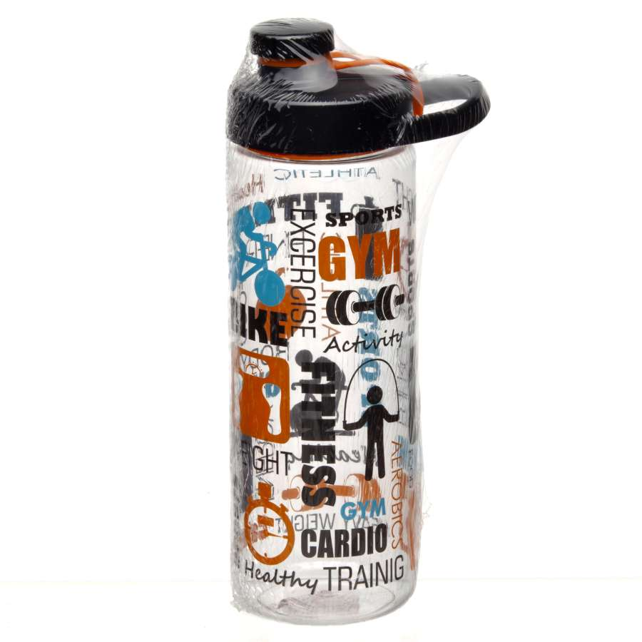 Бутылка спортивная Herevin декорированная, 750мл