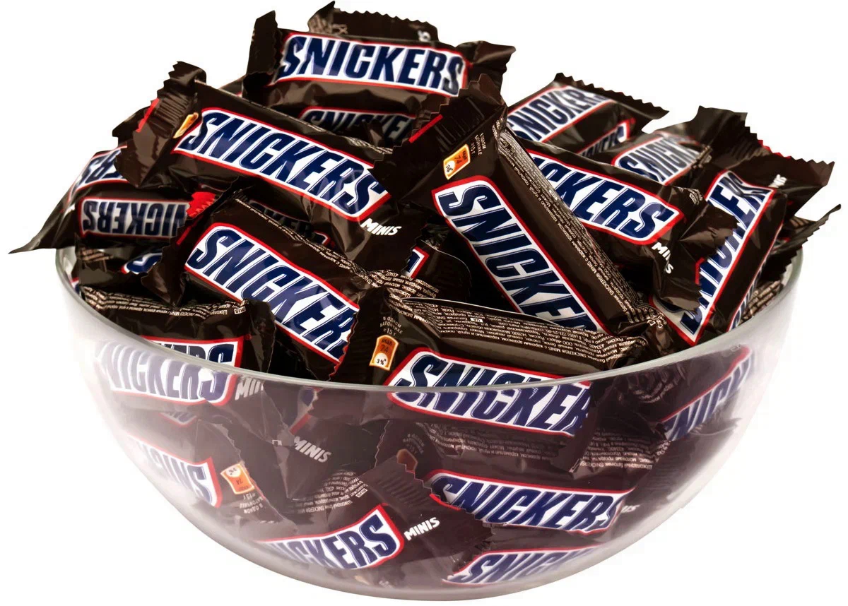 Конфеты Snickers minis, 240г