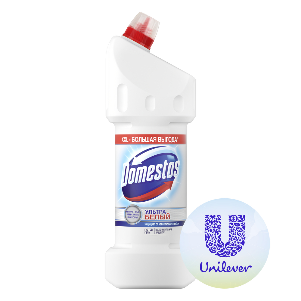 Средство чистящее для унитаза Domestos Ультра белый 1.5 л