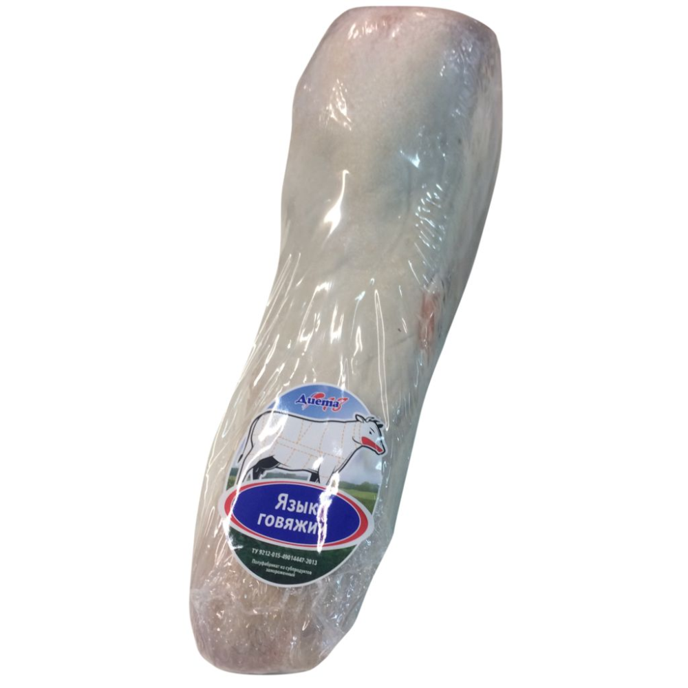 Язык говяжий замороженный ~1 кг