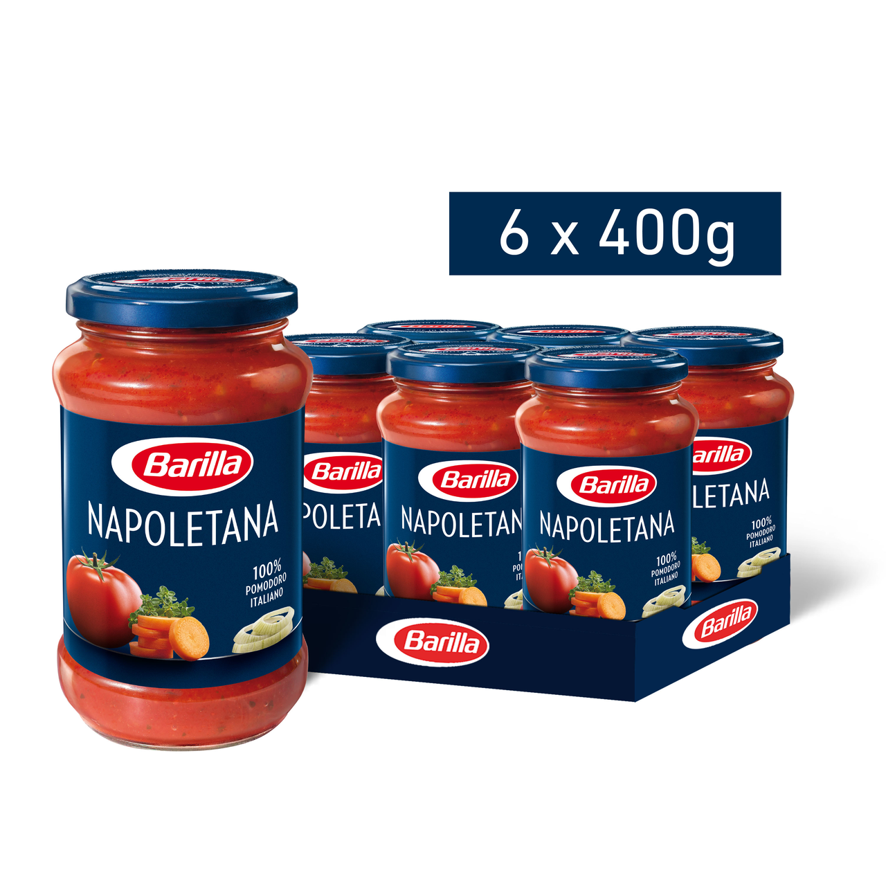 Соус Barilla томатный с овощами Наполетана 400 г