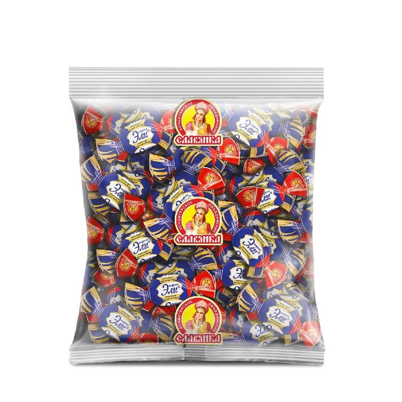 Конфеты Славянка Эли молочно-шоколадные, 1кг
