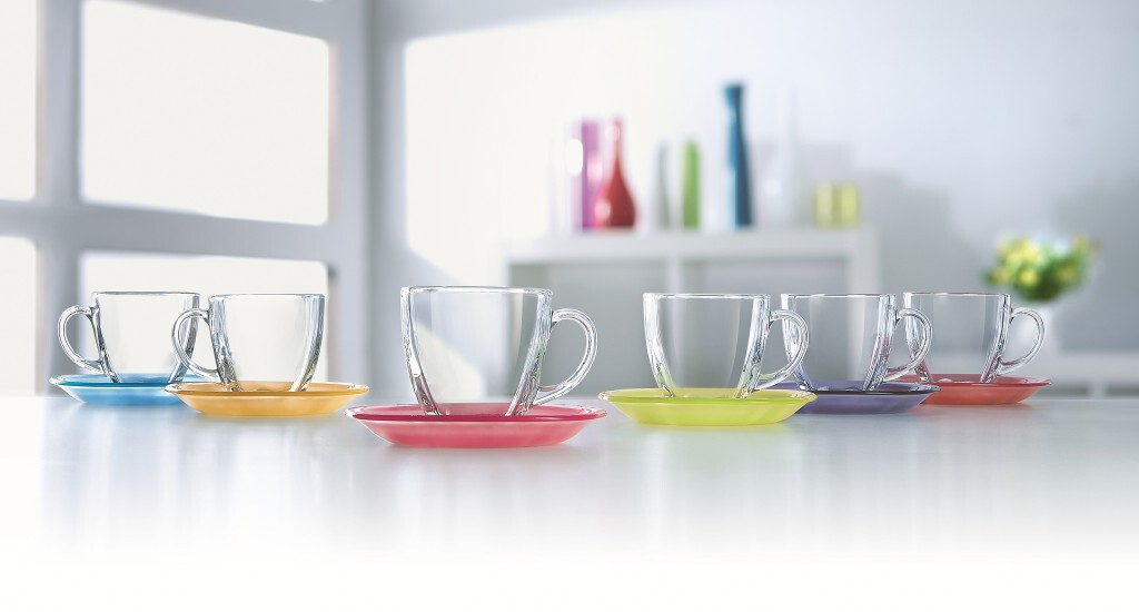 Набор чайный Luminarc Rainbow на 6 персон 220мл, 12 предметов