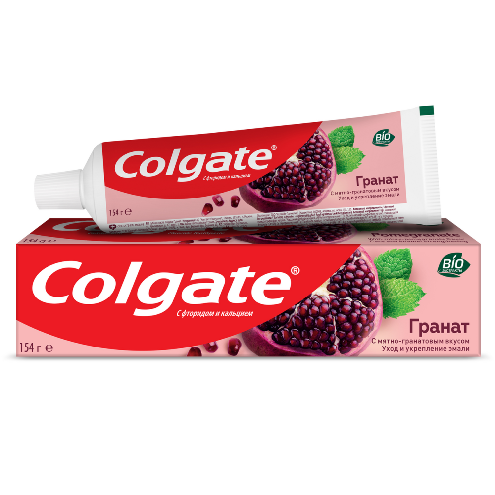 Зубная паста Colgate Гранат укрепляющая с мятно-гранатовым вкусом 100 мл