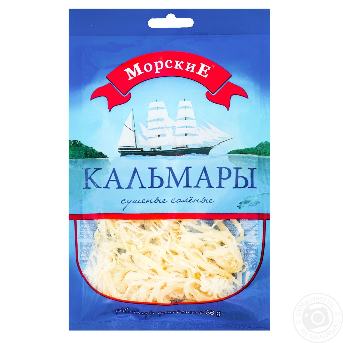 Кальмар МорскиЕ сушеный 36г