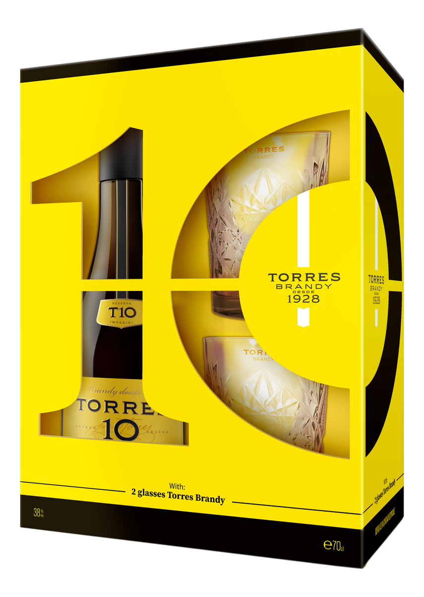 Торрес 10 лет 0.7. Torres brandy 10 подарочный набор. торрес бренди 10 подарочная упаковка. торрес 10 со стаканами. бренди торрес 10 гран резерва 0,70 промонабор 20 (1х0,70+стакан).