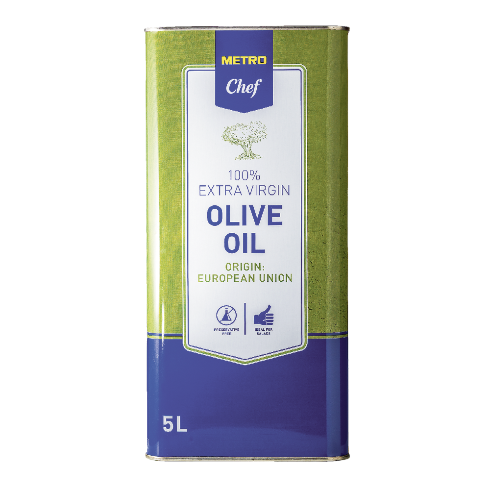 Масло оливковое Metro Chef Extra Virgin, 5 л