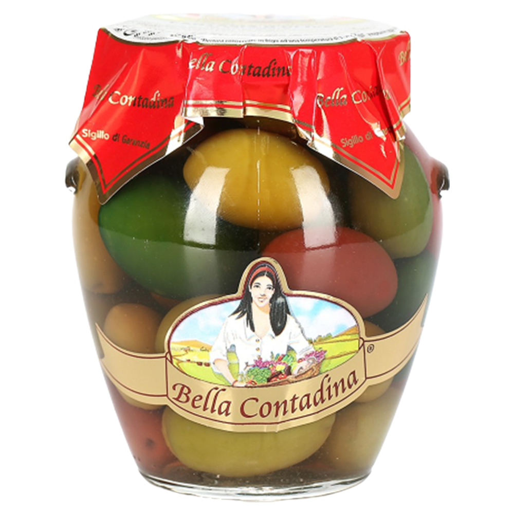 Оливки Bella Contadina Fantasia ассорти, 290г