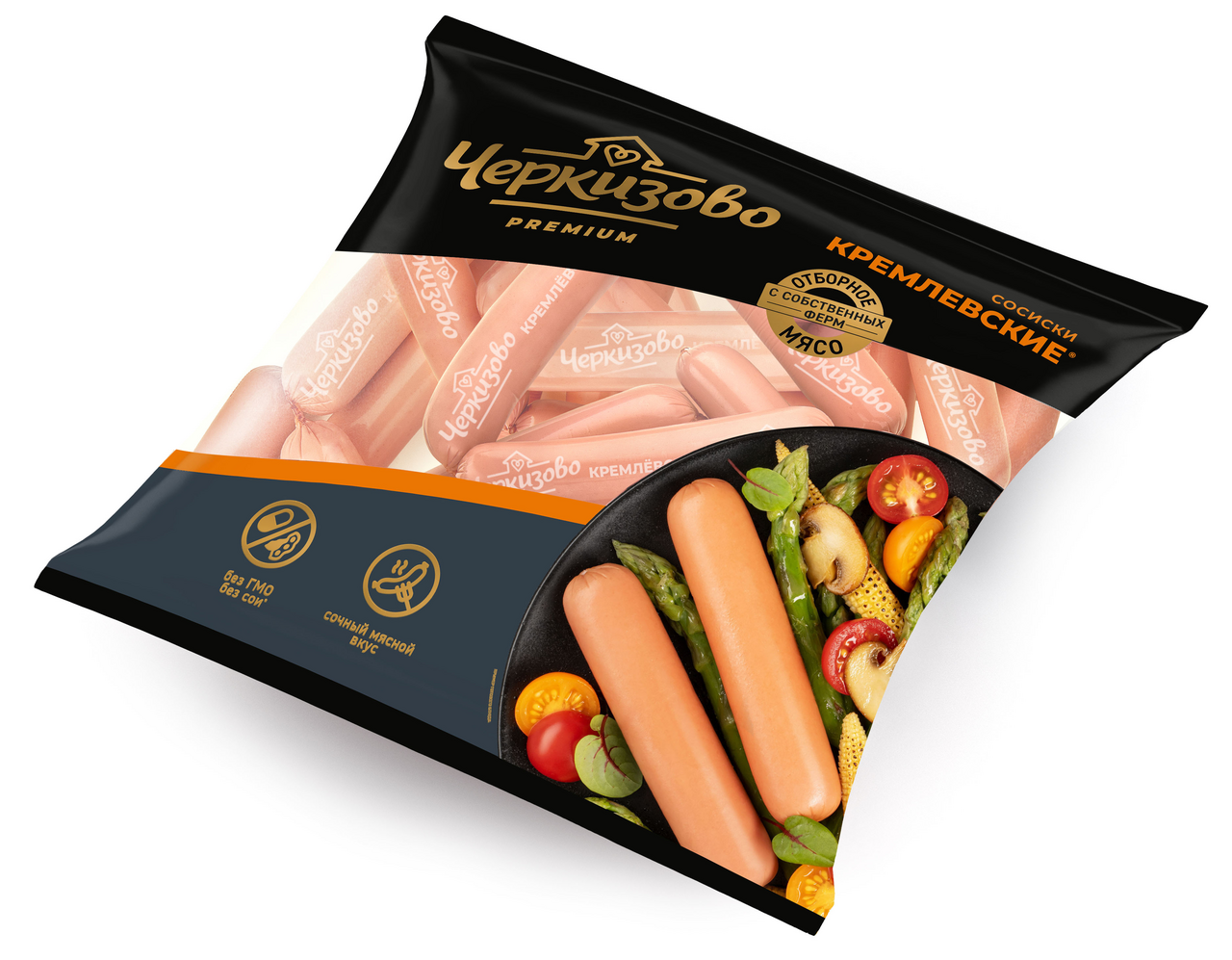 Сосиски Черкизово кремлевские вареные, ~1.5кг