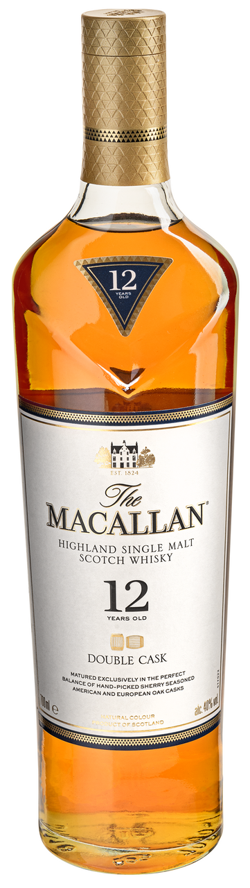 Виски Macallan Double Cask 12 лет в подарочной упаковке, 0.7л