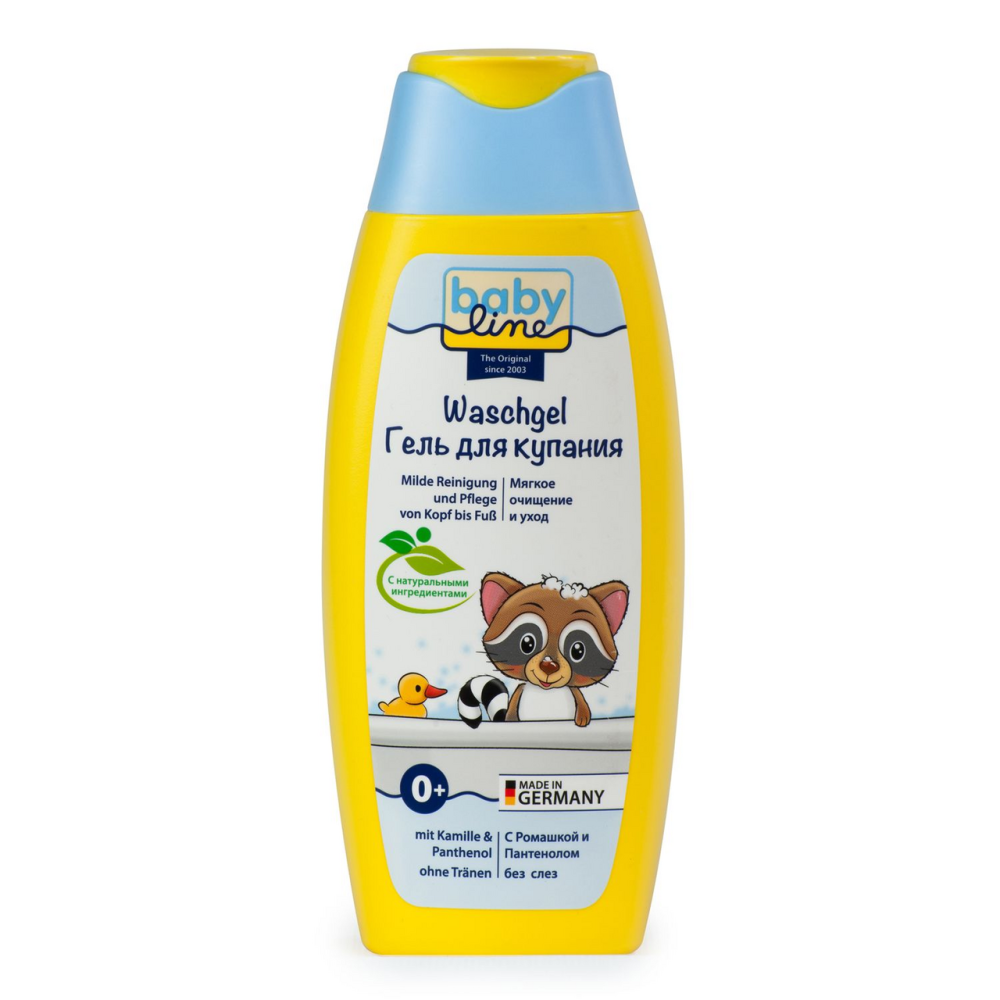 Гель Baby Line для купания с ромашкой и пантенолом, 250мл