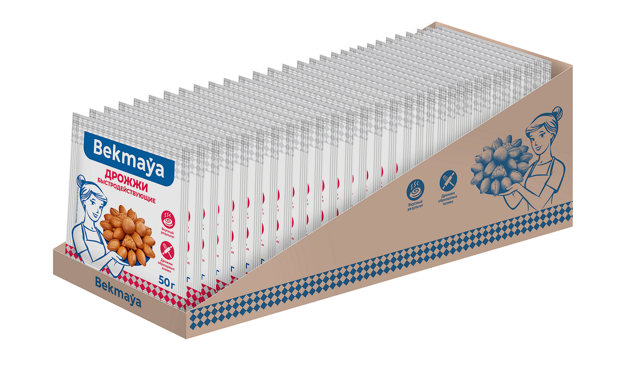 Дрожжи Bekmaya быстродействующие, 50г