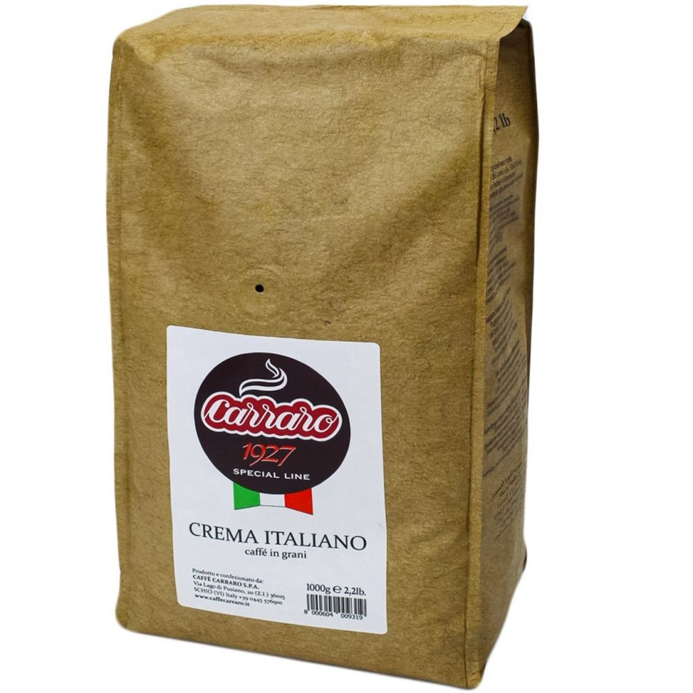 Кофе Carraro Crema Italiano в зернах 1 кг